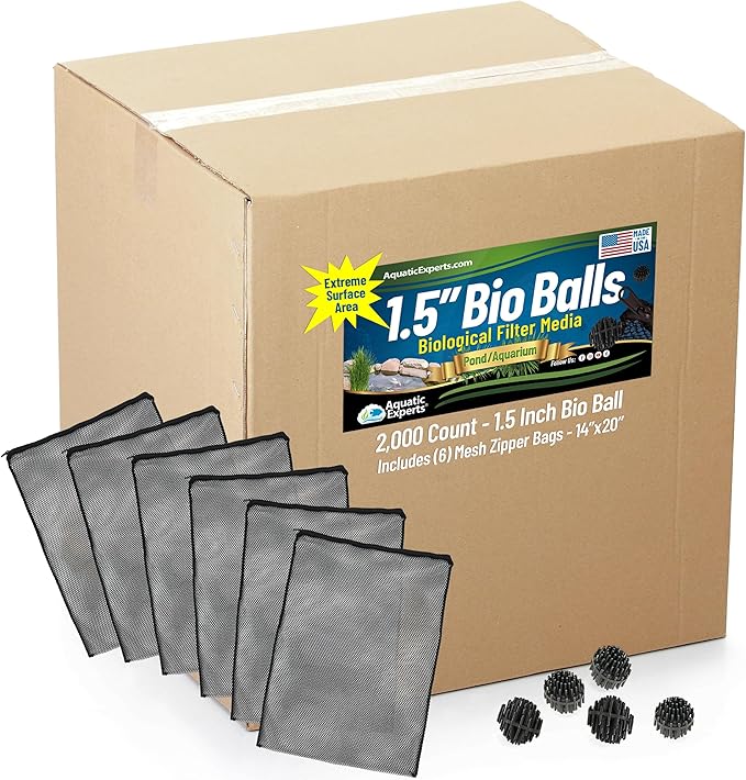 Aquatic Experts 1.5" Large Bio Balls by AquaticExperts