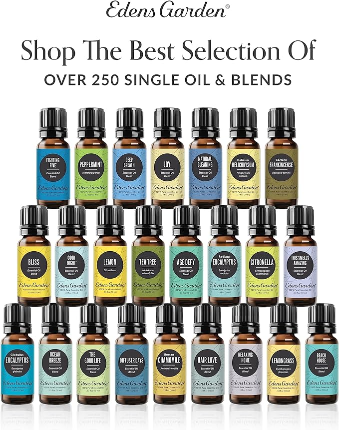 Edens Garden Patchouli-Dark Essential Oil- 100% Pure Premium Grade, Undiluted, Natural, Therapeutic, Aromatherapy, The Best for Diffuser, Skin, Face, Candle 118 ml (4 fl oz)
