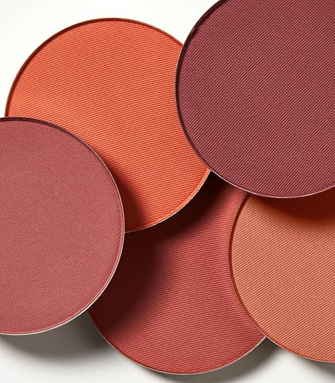 MAKE Beauty Skin Mimetic Microsuede Blush - Matte Powder Blush for Cheeks with Long Lasting Color - Non Comedogenic, Travel Size Makeup Single Palette. Shade - Mystic Mauve